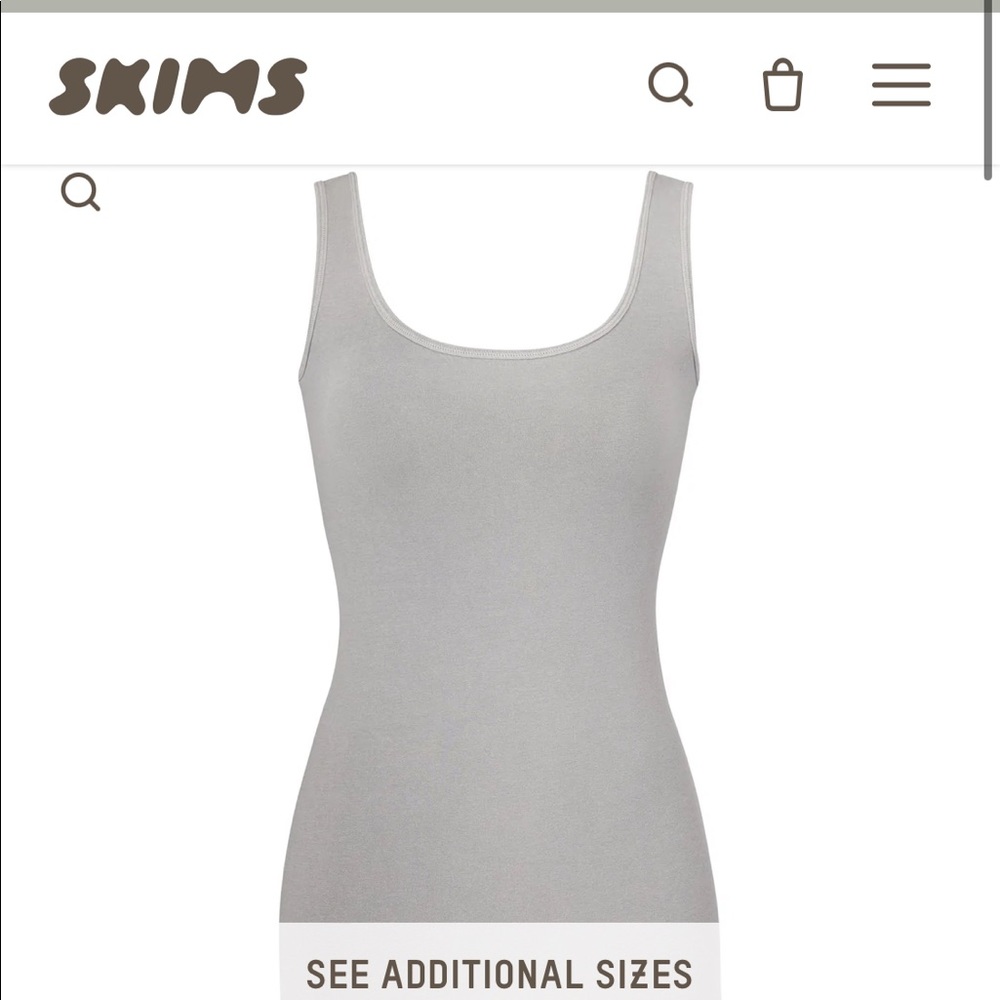 Size S vintage skims tank